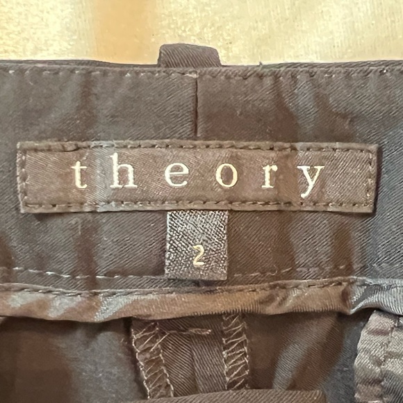 Theory Black Pants Slacks. Size 2. - Picture 2 of 2